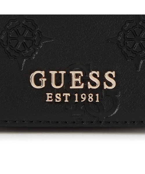 Guess（ゲス）の「LAUREL Ii Slg Micro Mini ウォレットケース  （ポーチ・レディース・パープル/ブラック・ONE SIZE）」の7枚目の写真