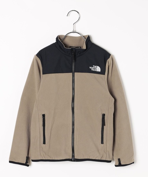 THE NORTH FACE(ザノースフェイス)の「【THE NORTH FACE】マウンテンバーサマイクロジャケット(KIDS)(ブルゾン・キッズ・ベージュ/ブラック・140cm/130cm/160cm/150cm)」の2枚目の写真