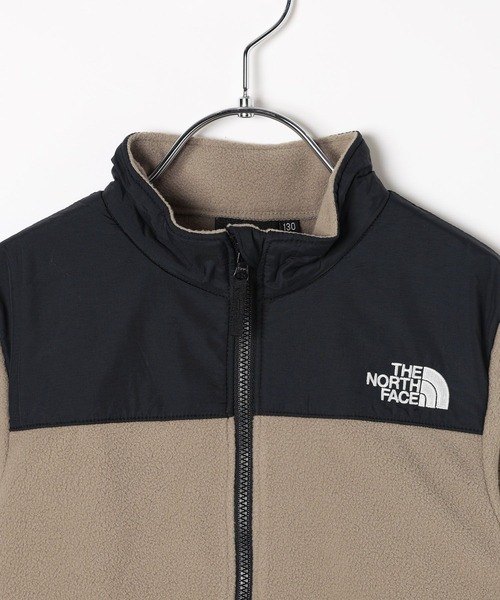 THE NORTH FACE(ザノースフェイス)の「【THE NORTH FACE】マウンテンバーサマイクロジャケット(KIDS)(ブルゾン・キッズ・ベージュ/ブラック・140cm/130cm/160cm/150cm)」の4枚目の写真