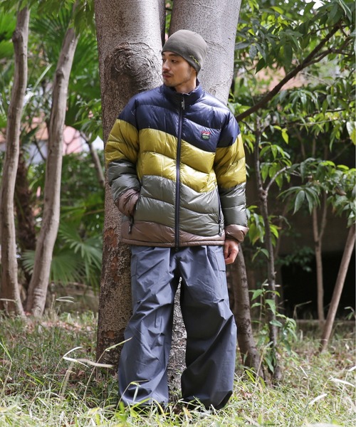 NANGA（ナンガ）の「MANASTASH/マナスタッシュ/NANGA WAVE PUFFER JKT（ダウンジャケット/コート・メンズ・ブラック/オリーブ/マルチ・SMALL/MEDIUM/LARGE/X-LARGE）」の9枚目の写真
