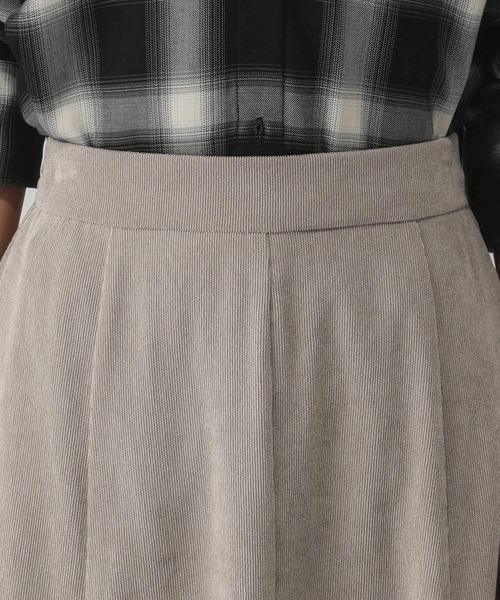 GLOBAL WORK(グローバルワーク)の「イージーケアコーデュロイフレアスカート/575178(スカート・レディース・ブルー系その他6/ダークグレー/ワインレッド/ライトグレー・REGULAR/SHORT)」の14枚目の写真