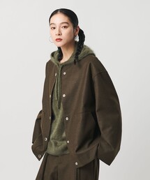 BEAUTY&YOUTH UNITED ARROWS | 毛ブレンド スナップブルゾン(ブルゾン)