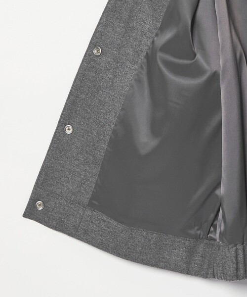 BEAUTY&YOUTH UNITED ARROWS(ビューティーアンドユースユナイテッドアローズ)の「毛ブレンド スナップブルゾン(ブルゾン・レディース・オリーブ/グレー系・S/M)」の16枚目の写真