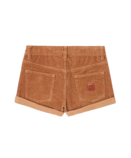 A BATHING APE（アベイシングエイプ）の「PU BADGE CORDUROY SHORTS（その他パンツ・レディース・ブラウン/ベージュ・X-SMALL/SMALL）」の4枚目の写真