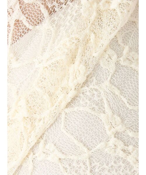 EVRIS（エヴリス）の「レースグランジデザイントップス（Tシャツ/カットソー・レディース・ブラック/アイボリー/ブラウン・FREE）」の8枚目の写真