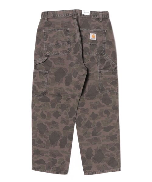 Carhartt WIP（カーハートダブリューアイピー）の「Carhartt WIP/カーハートダブリューアイピー ロンパン ダックカモ 総柄 セットアップ対応 DUCK SINGLEKNEE PANT I033896（その他パンツ・メンズ・ブラウン系その他/カモフラージュ・L/M/S/XS）」の3枚目の写真