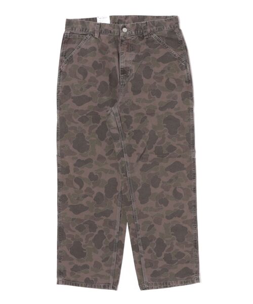 Carhartt WIP（カーハートダブリューアイピー）の「Carhartt WIP/カーハートダブリューアイピー ロンパン ダックカモ 総柄 セットアップ対応 DUCK SINGLEKNEE PANT I033896（その他パンツ・メンズ・ブラウン系その他/カモフラージュ・L/M/S/XS）」の14枚目の写真