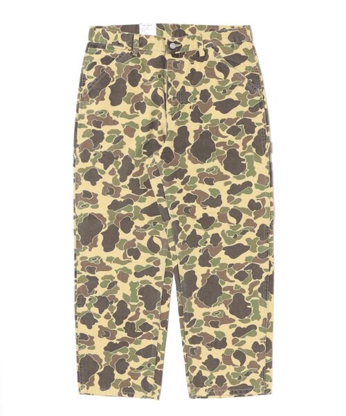 Carhartt WIP（カーハートダブリューアイピー）の「Carhartt WIP/カーハートダブリューアイピー ロンパン ダックカモ 総柄 セットアップ対応 DUCK SINGLEKNEE PANT I033896（その他パンツ・メンズ・ブラウン系その他/カモフラージュ・L/M/S/XS）」の15枚目の写真