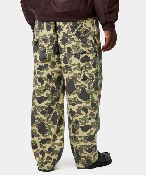 Carhartt WIP（カーハートダブリューアイピー）の「Carhartt WIP/カーハートダブリューアイピー ロンパン ダックカモ 総柄 セットアップ対応 DUCK SINGLEKNEE PANT I033896（その他パンツ・メンズ・ブラウン系その他/カモフラージュ・L/M/S/XS）」の11枚目の写真