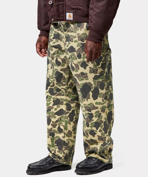 Carhartt WIP（カーハートダブリューアイピー）の「Carhartt WIP/カーハートダブリューアイピー ロンパン ダックカモ 総柄 セットアップ対応 DUCK SINGLEKNEE PANT I033896（その他パンツ・メンズ・ブラウン系その他/カモフラージュ・L/M/S/XS）」の10枚目の写真