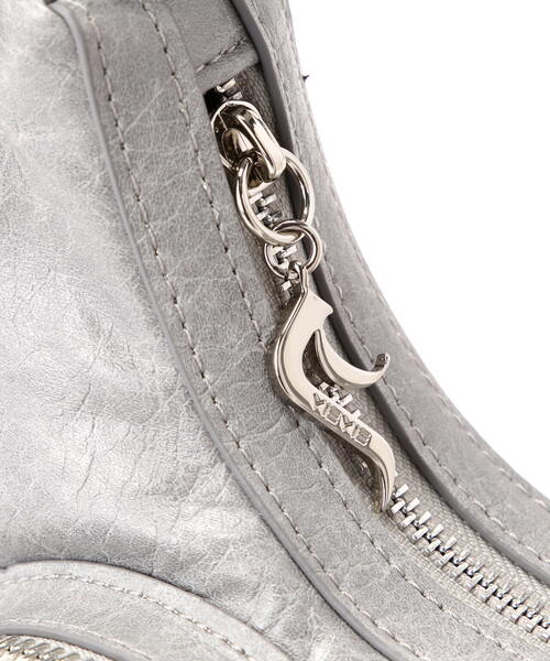YIE YIE（イエイエ）の「YIE YIE/イエイエ/Y.14 Luna Bag / BB20（ショルダーバッグ・レディース・グレー/ブラック・F）」の11枚目の写真