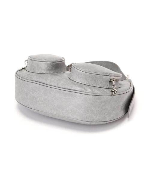 YIE YIE（イエイエ）の「YIE YIE/イエイエ/Y.14 Luna Bag / BB20（ショルダーバッグ・レディース・グレー/ブラック・F）」の12枚目の写真