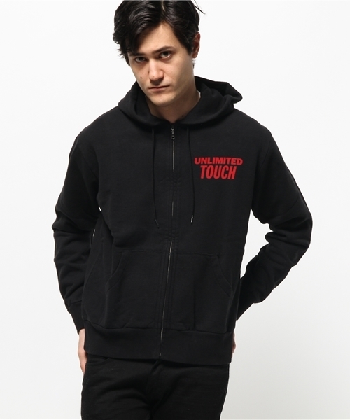 HYSTERIC GLAMOUR（ヒステリックグラマー）の「PLATY TO HYS pt PK（パーカー・メンズ・カーキ/トップグレー/ブラック・LARGE/MEDIUM/SMALL）」の2枚目の写真