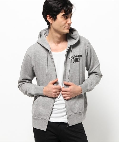 HYSTERIC GLAMOUR（ヒステリックグラマー）の「PLATY TO HYS pt PK（パーカー・メンズ・カーキ/トップグレー/ブラック・LARGE/MEDIUM/SMALL）」の6枚目の写真