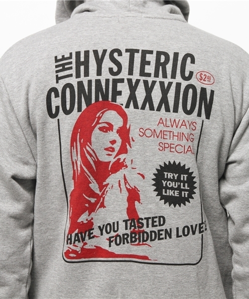 HYSTERIC GLAMOUR（ヒステリックグラマー）の「PLATY TO HYS pt PK（パーカー・メンズ・カーキ/トップグレー/ブラック・LARGE/MEDIUM/SMALL）」の12枚目の写真