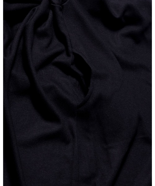 Ruze（ルゼ）の「Overwrap drape coat / オーバーラップ ドレープ ロングコート（その他アウター・メンズ・ブラック・FREE）」の16枚目の写真