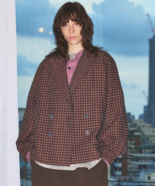 UNISEX》【Italian Dead Stock Fabric】Prime-Over Curved Pocket