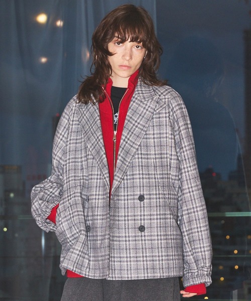 UNISEX》【Italian Dead Stock Fabric】Prime-Over Curved Pocket