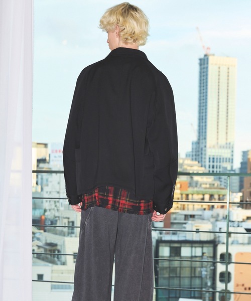 MAISON SPECIAL(メゾンスペシャル)の「《UNISEX》【Italian Dead Stock Fabric】Prime-Over Curved Pocket Jacket/プライムオーバーカーブポケットジャケット【MAISON SPECIAL/メゾンスペシャル】(テーラードジャケット・メンズ・その他1/チャコールグレー/ブラック/ダークブラック/ライトグレー/オレンジ/その他3/その他2・0/2/1)」の19枚目の写真