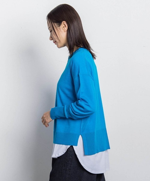 【NEW】ロートレアモン（LAUTREAMONT）/マシュマロポンチカットソー≪洗える/シワになりにくい≫ セール】マシュマロポンチカットソー≪洗える/シワになりにくい≫（T