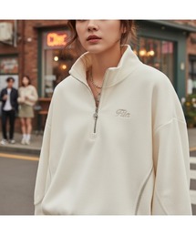 Terry half-zip Sweatshirt