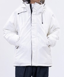 JOHN'S CLOSET（ジョンズクローゼット）の「【13】撥水＆防風 同色ロゴ 中綿マウンテンパーカー（ダウンジャケット/コート）」