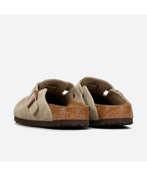 BIRKENSTOCK（ビルケンシュトック）の「BIRKENSTOCK BOSTON SUEDE LEATHER -NARROW- / ビルケンシュトック ボストン スエードレザー ナローフィット / 60463（サンダル・レディース・ベージュ・35/36/38/39/40/37/41）」の3枚目の写真