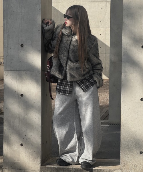 グレーファーショートジャケット（その他アウター）｜KsG