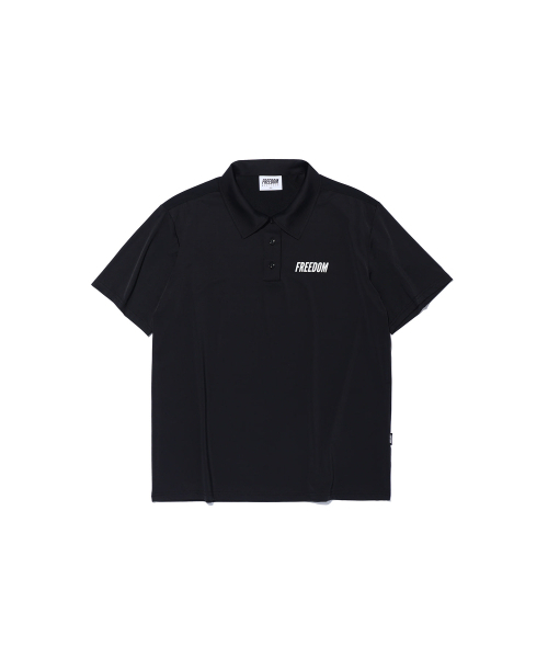 FREEDOM(フリーダム)の「ライトカラーショートスリーブ(ブラック)(ポロシャツ・メンズ・その他・X-LARGE/XX-LARGE/XXX-LARGE/XXXX-LARGE/LARGE)」の2枚目の写真