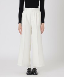 BLUE LABEL CRESTBRIDGE | ウールブレンドサキソニーワイドパンツ(その他パンツ)