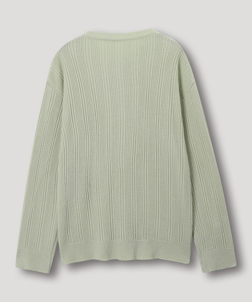 NODU（ノードユー）の「ライトゴルジヘンリーネックニットTシャツ[グリーン]（Tシャツ/カットソー・メンズ・その他・MEDIUM/LARGE）」の7枚目の写真