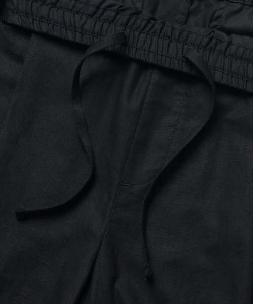 MUSINSA STANDARD（ムシンサスタンダード）の「コットンリネンワンタックワイドパンツ[ブラック]（その他パンツ・メンズ・その他・38/36/34/32/30/26/28）」の6枚目の写真