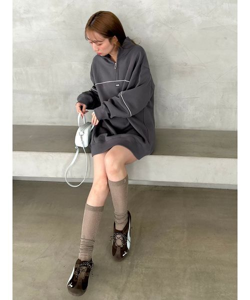 セール】【SNIDEL×PUMA】スエットワンピース（ワンピース）｜PUMA