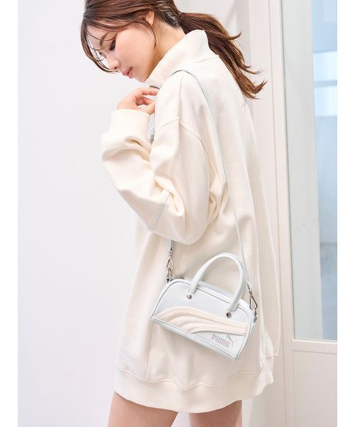 PUMA（プーマ）の「【SNIDEL×PUMA】スエットワンピース（ワンピース・レディース・ライトブルー/ホワイト/ダークグレー・S）」の16枚目の写真