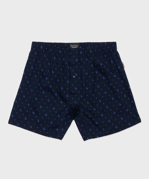 Paul Smith（ポールスミス）の「“Shadow Rabbit” ニットトランクス【853273 3262A】（トランクス・メンズ・ネイビー/サックスブルー/グリーン・MEDIUM/LARGE）」の3枚目の写真