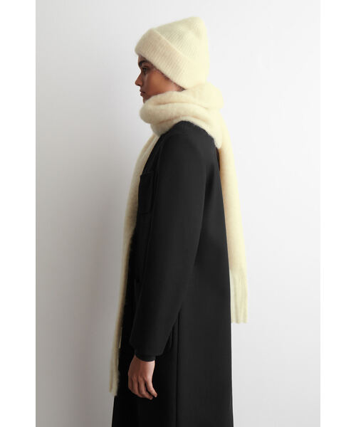 フリンジブラッシュドモヘアマフラー（マフラー）｜COS（コス）の