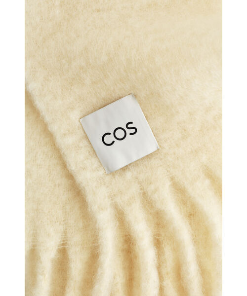 フリンジブラッシュドモヘアマフラー（マフラー）｜COS（コス）の