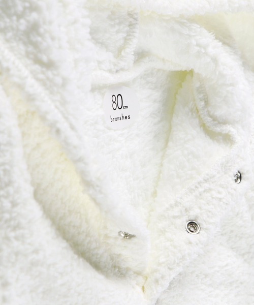 BRANSHES（ブランシェス）の「【miffy/ミッフィー】ふわふわベビールームウェア（ロンパース・キッズ・オフホワイト・70/80）」の7枚目の写真