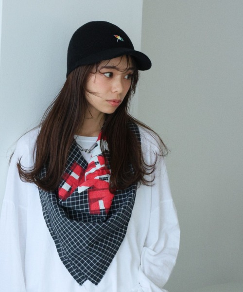 Arnold Palmer（アーノルドパーマー）の「Arnold Palmer　キャップ型ニットキャップ（ニットキャップ/ビーニー・レディース・ブラック・FREE）」の2枚目の写真