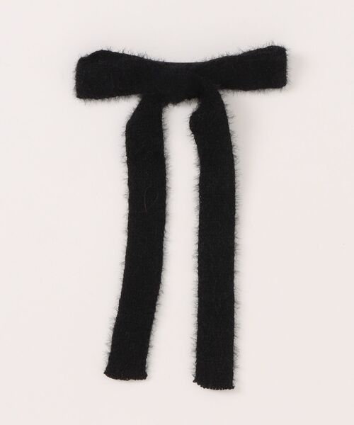 LOWRYS FARM（ローリーズファーム）の「アソートリボンバレッタ　612868（バレッタ/ヘアクリップ・レディース・ブラック系その他/ブラック・FREE）」の2枚目の写真