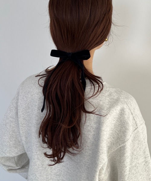 LOWRYS FARM(ローリーズファーム)の「アソートリボンバレッタ 612868(バレッタ/ヘアクリップ・レディース・ブラック系その他/ブラック・FREE)」の12枚目の写真