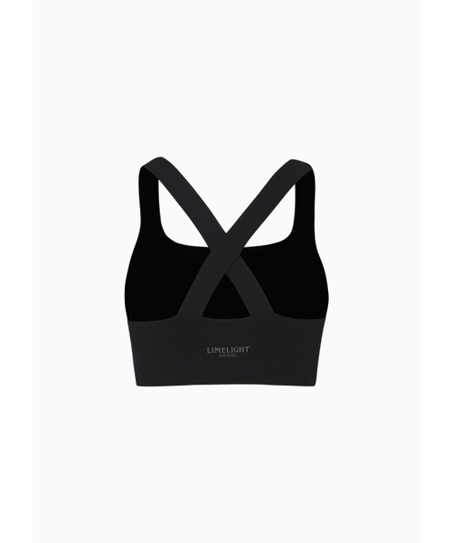 LIMELIGHT APPAREL(ライムライトアパレル)の「アスリットロゴスポーツブラUライン(ブラック/グレー)(チューブトップ・レディース・その他・LARGE/MEDIUM/SMALL)」の3枚目の写真