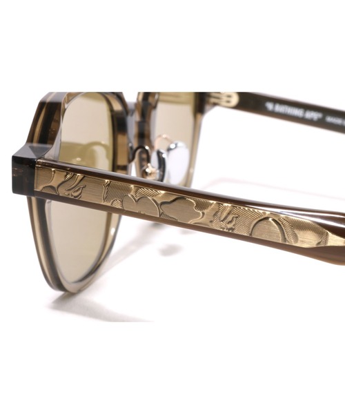 A BATHING APE（アベイシングエイプ）の「SUNGLASSES #5（サングラス・メンズ・グレー/グリーン/ブラック・FREE）」の9枚目の写真