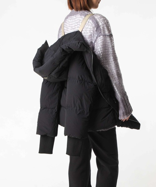 WOOLRICH(ウールリッチ)の「WOOLRICH CLOUD MADISON COAT ウールリッチ クラウド マジソン ダウンジャケット(ダウンジャケット/コート・レディース・ブラック/ネイビー・LARGE/SMALL/MEDIUM)」の7枚目の写真