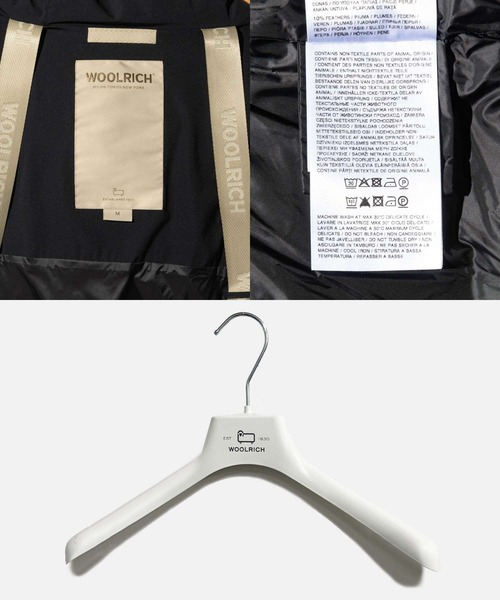 WOOLRICH(ウールリッチ)の「WOOLRICH CLOUD MADISON COAT ウールリッチ クラウド マジソン ダウンジャケット(ダウンジャケット/コート・レディース・ブラック/ネイビー・LARGE/SMALL/MEDIUM)」の13枚目の写真