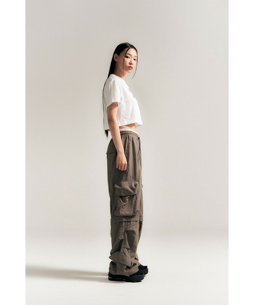 SCHISM INDUCING(スキズムインデューシング)の「LOGO CROPPED T-SHIRT, WHITE(Tシャツ/カットソー・レディース・その他・MEDIUM)」の9枚目の写真