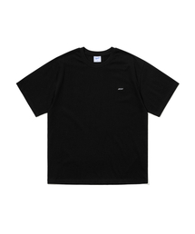 BSRABBIT（ビエスラビット）の「エンブロイダリー BSR ロゴ 半袖Tシャツ ブラック（Tシャツ/カットソー）」