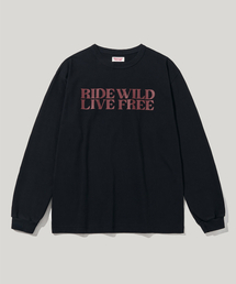 COWBOY MESSAGE LONG SLEEVE_BLACK