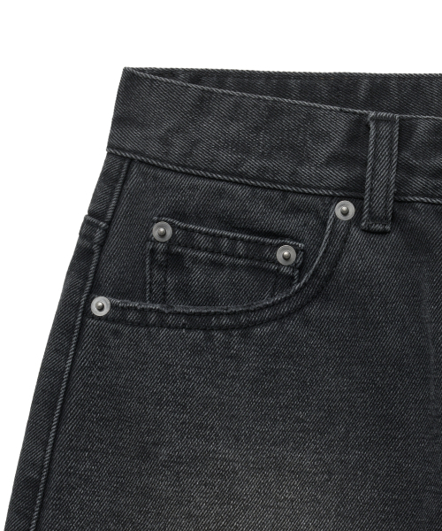 YALE(イェール)の「デニムミニスカート_チャコール(スカート・レディース・その他・SMALL/MEDIUM)」の5枚目の写真