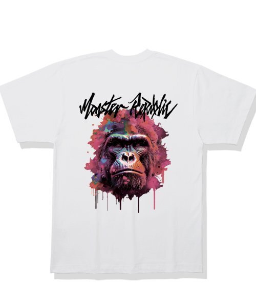 MONSTER REPUBLIC(モンスターリパブリック)の「リアルフェイス ベリーピンク Tシャツ ホワイト(Tシャツ/カットソー・レディース・その他・LARGE/MEDIUM/SMALL/X-LARGE)」の2枚目の写真